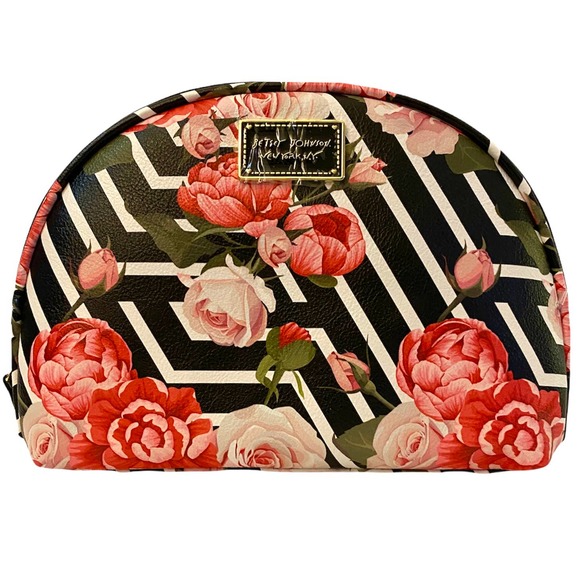 Betsey Johnson 2 Piece Cosmetic Case Gift Set - Picture 3 of 12